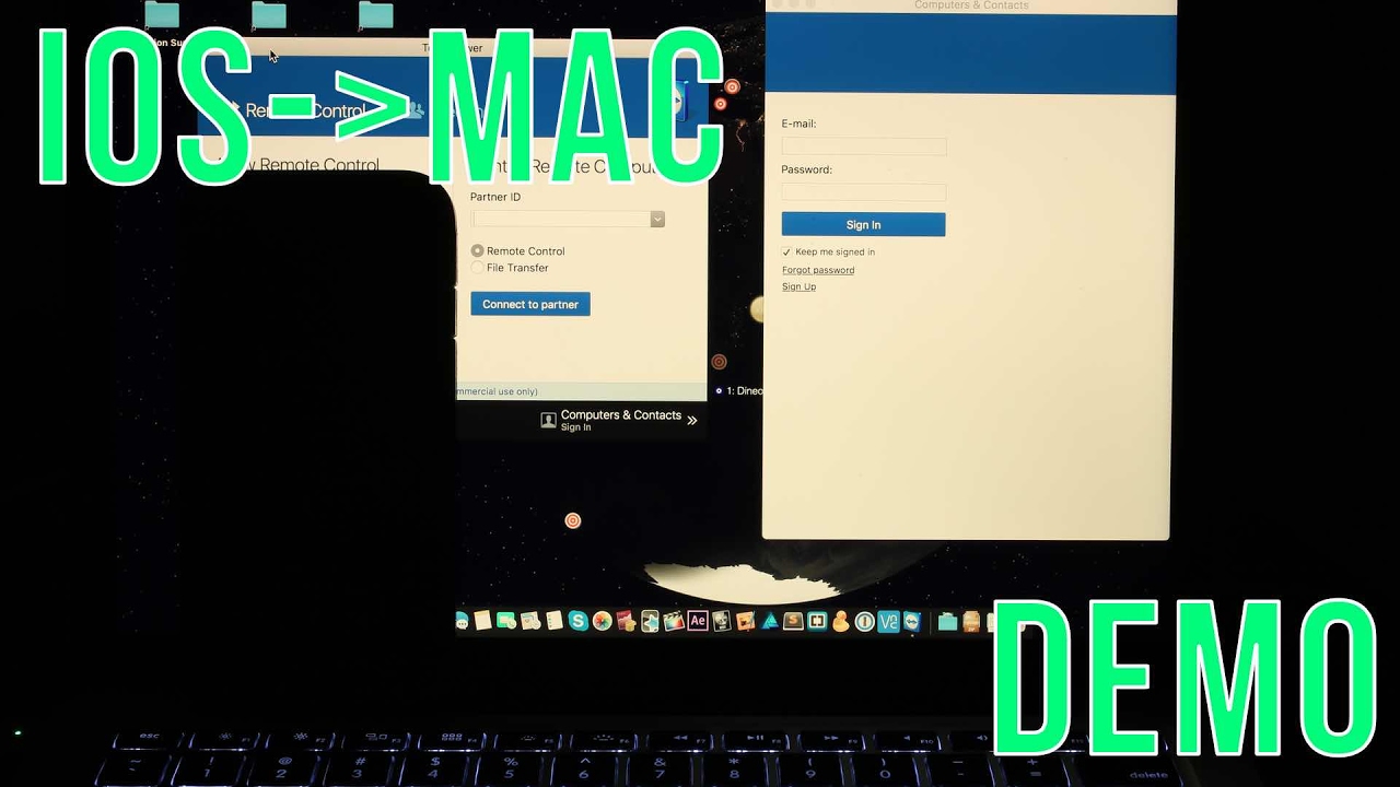 Android app remote access macbook pro